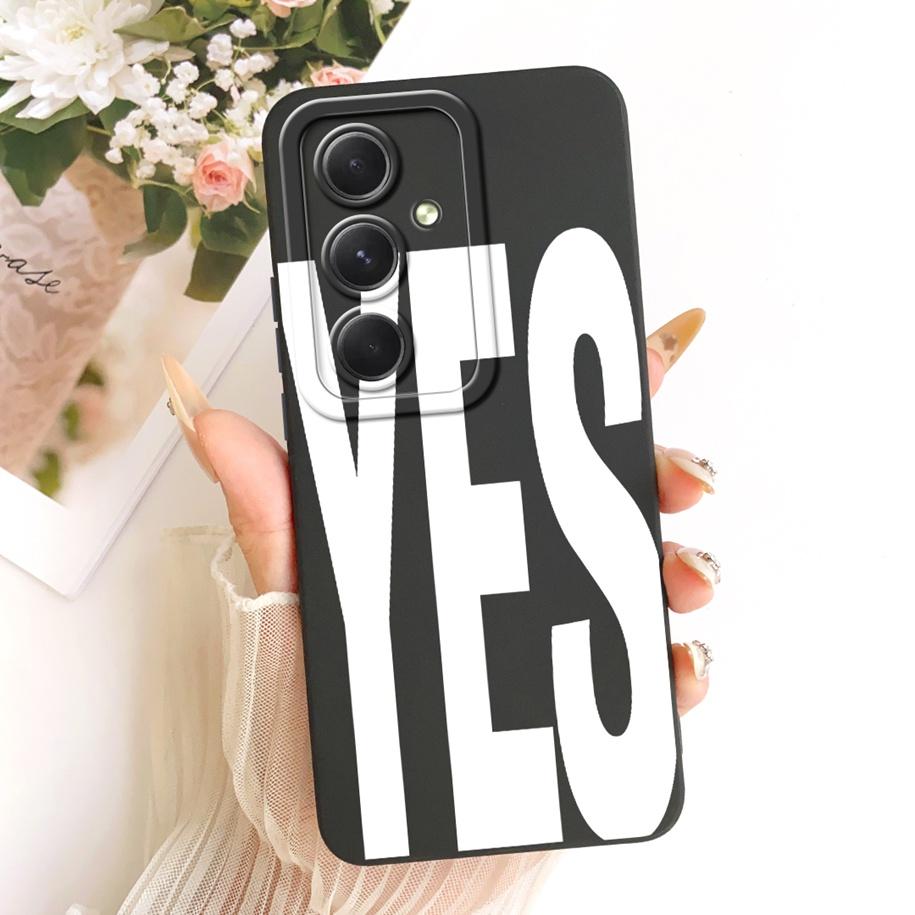 For Samsung Galaxy A24 4G Case SM-A245F Popular Flower Soft Protection Cover For Samsung A14 A34 A54 5G A546B A346B A146B Bumper