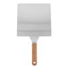 Pizza Spatula Peel Square Pizza Paddle for Oven Cake Lifter for Large Cakes Metal Pizza Peel 10 Inch