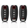 Силиконовый чехол-брелок для Nissan Versa X-Trail T33 Serena Rouge Kicks Pathfinder Ariya Rogue Автоаксессуары