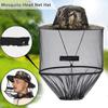 Net Mesh Insect Bee Protection Outdoor Sunscreen Mosquito Hat Repellent Protection Fishing Cap