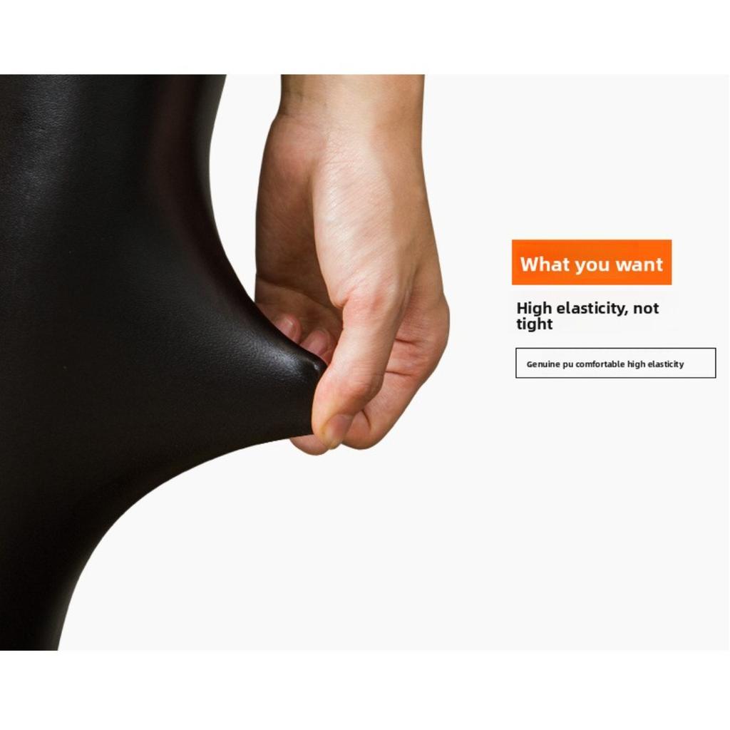 Кожаные брюки, женские облегающие брюки с высокой талией, новый стиль с эффектом лифтинга бедер, глянцевые матовые осенне-зимние с толстыми флисовыми леггинсами
