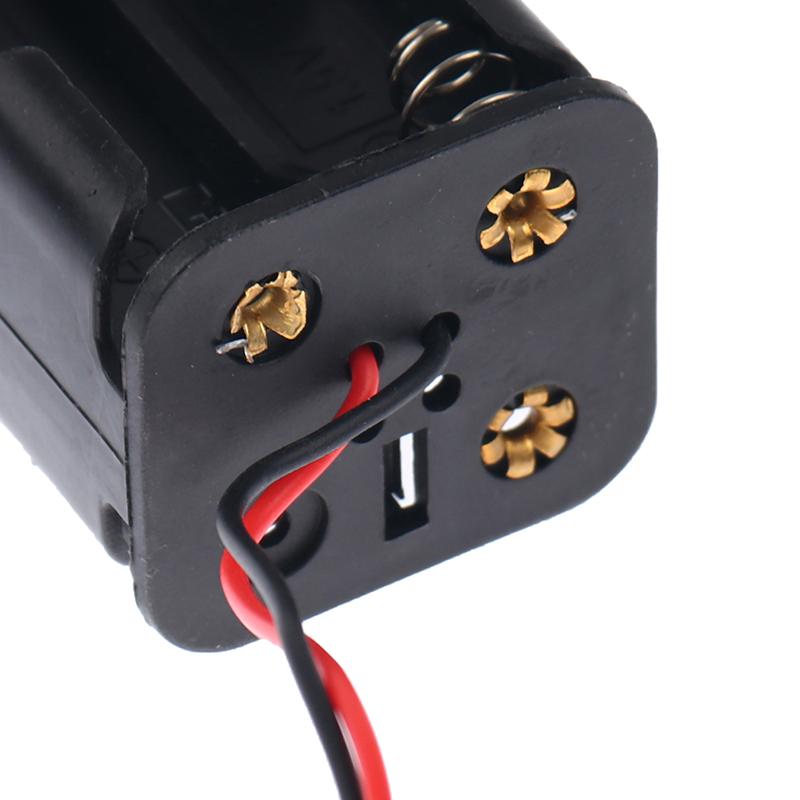 Rc 4 X Aa Battery Holder With Futaba Plug For Receiver Cars Planes Boats Durable