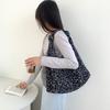 Женская сумка на плечо корейской версии с леопардовым принтом из легкого бархата, модная, универсальная, в ленивом стиле Ins, большая вместимость