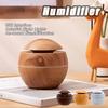 USB Ultrasonic Cool Mist Sprayer Essential Oil Fragrance Mini Home Wood Grain Air Humidifier Electric Air Aroma Diffuser Smell