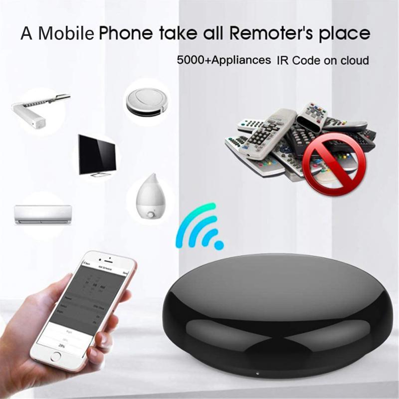 Tuya WiFi ИК-пульт дистанционного управления Интеграция с приложением Smart Life Легкое управление Управление умным домом Интеллектуальное Удобное Расширенное