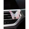 1pc Embroidered Butterfly Car Air Conditioning Vent Decoration That Moves