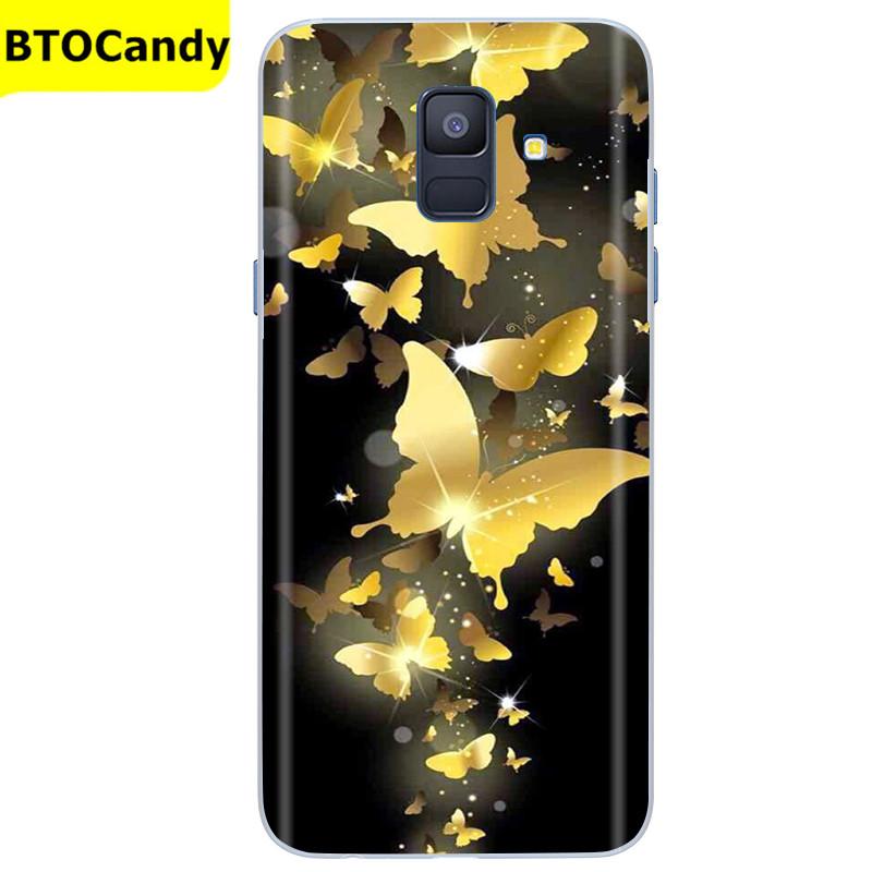 Для Samsung Galaxy A6 2018 Силиконовый чехол SIM SM A600 A600F Чехол для телефона Для Samsung A6 plus 2018 A605 A605F A6+ A 6 ТПУ чехол Coque