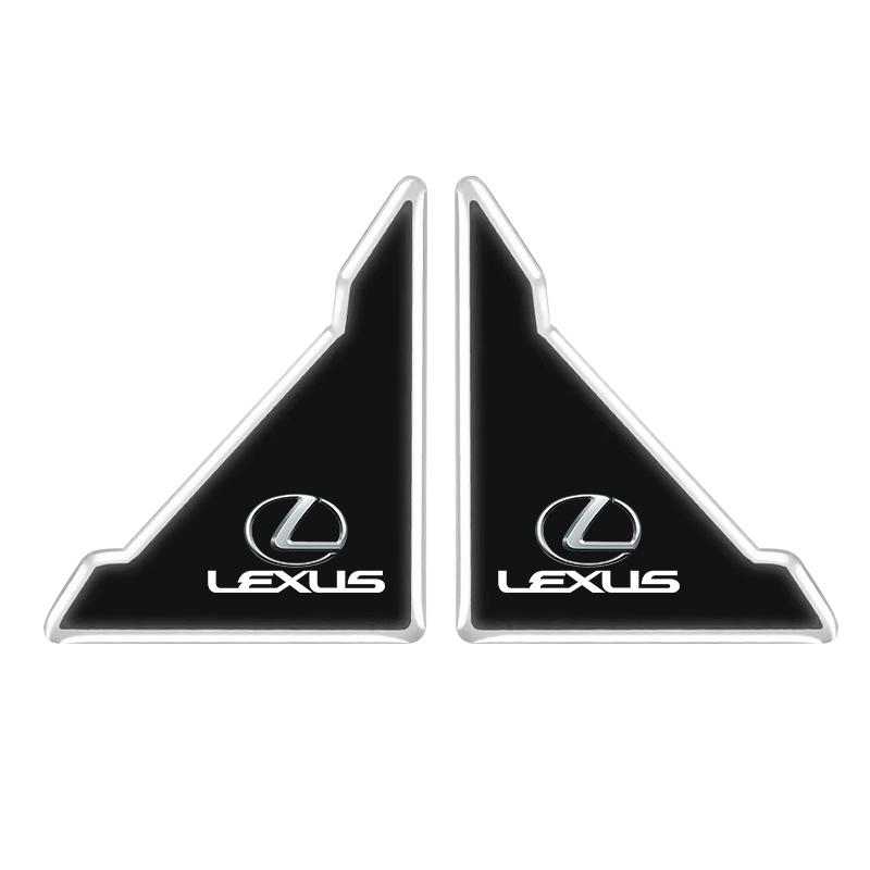 EZQZ3 2/4Pcs Car Door Corner Cover Sticker Anti Scratch Protection Decals For Lexus RX 300 IS 250 300 GX 400 460 UX 200 NX LX GS ES SC