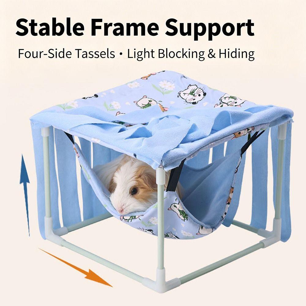 Breathable Guinea Pig Hiding Nest Soft Small Animals Sleeping Bed  for Small Animals