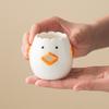 Ceramic Egg Yolk Separator Cartoon Smiley White Filter for Baking and Cooking