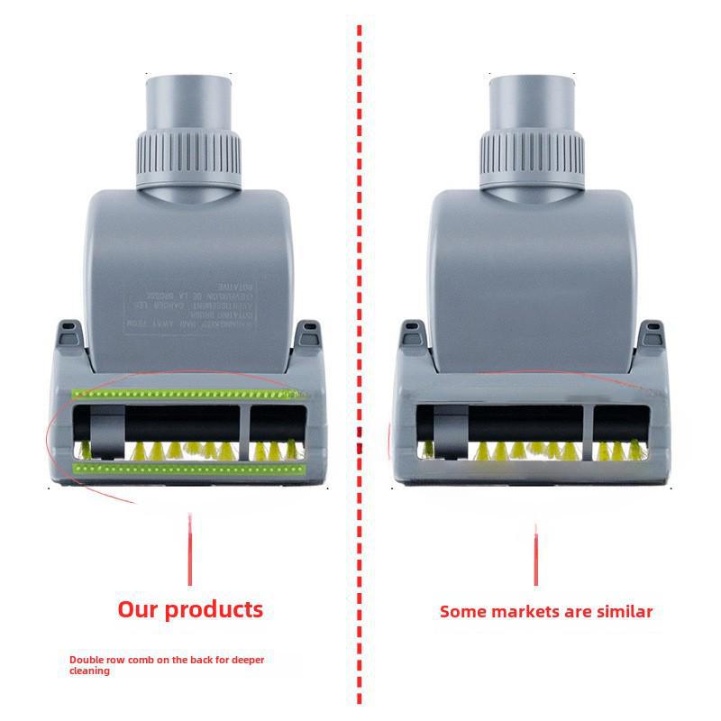 Аксессуары для бытовых пылесосов Huixi: Всасывающая головка, пылевая щетка, щетка для удаления клещей, пневматическая конструкция, диаметр 32–35 мм.