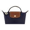 Le Pliage 17 Сумка-косметичка из канваса с короткими ручками Мини-сумка для рук Женские сумки Темно-синий 34175089556