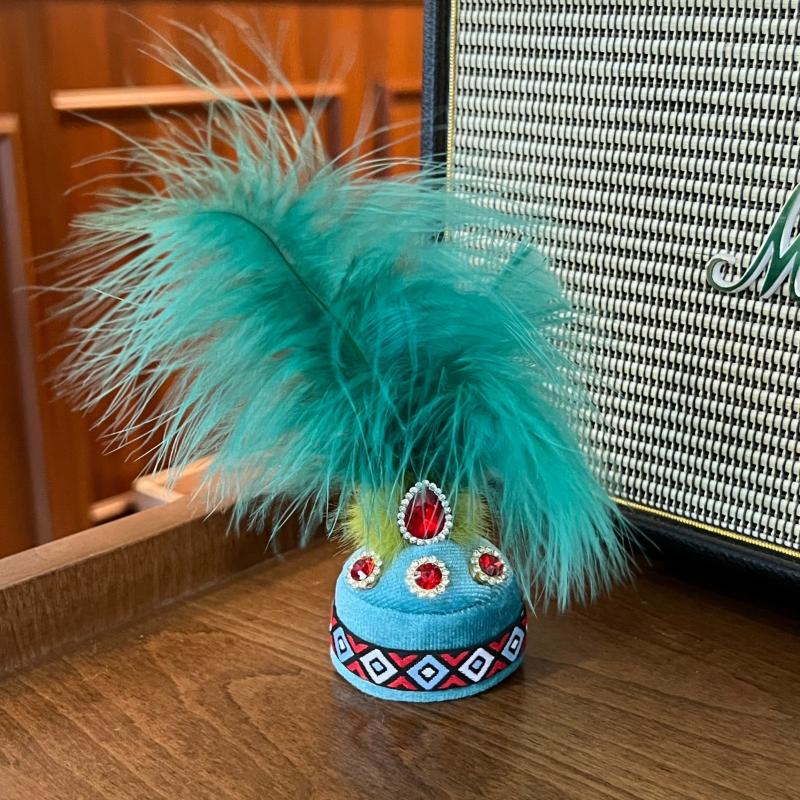 Ethnic Style Beaded Embroidered Sheep Plush Bag Charm Soft Fluffy Key Pendant for Women Purse Backpack Xmas Gift