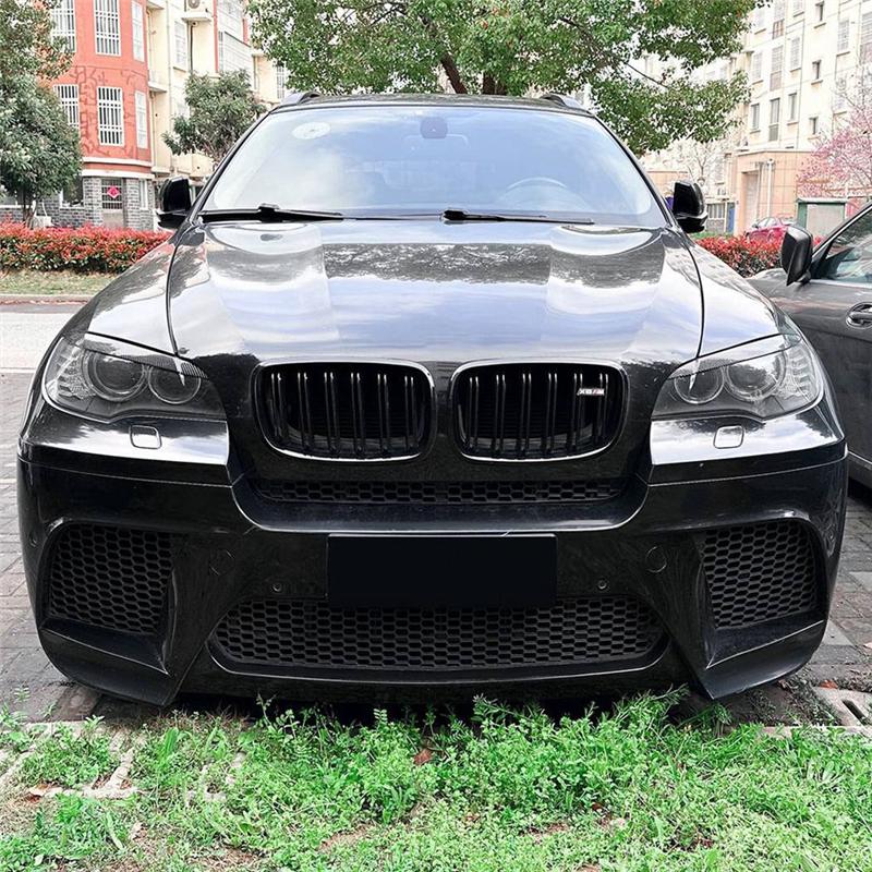 Накладки на фары для BMW X6 E71 2008-2014, Козырьки на фары