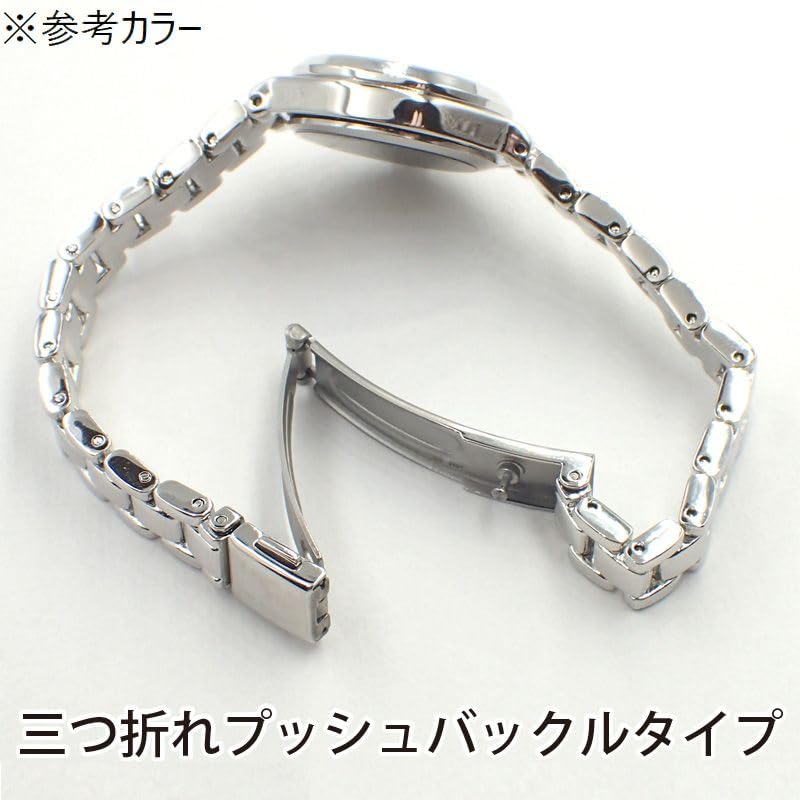 [Follow] Fragola Nickel-Free Colorful Metal Watch H01122S-2 PG/PK Women's Rose Gold