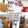 Pet Dog Muzzle Breathable Basket Muzzles Large Dogs Stop Biting Barking Chewing For Greyhound Gree W less