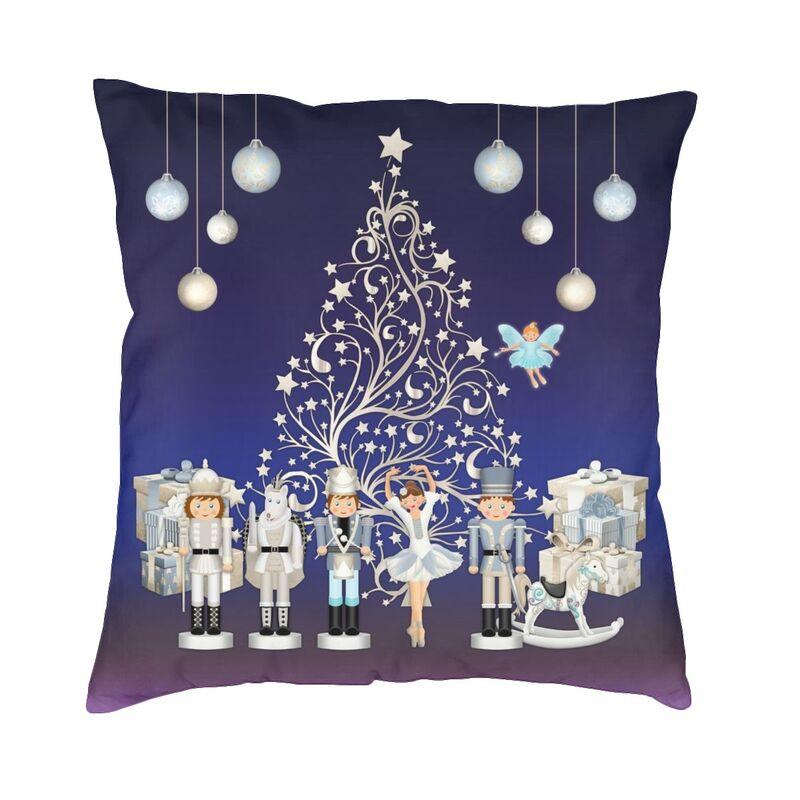 Щелкунчик-солдат, игрушка в подарок, чехол для дивана, домашний декор, квадратная наволочка