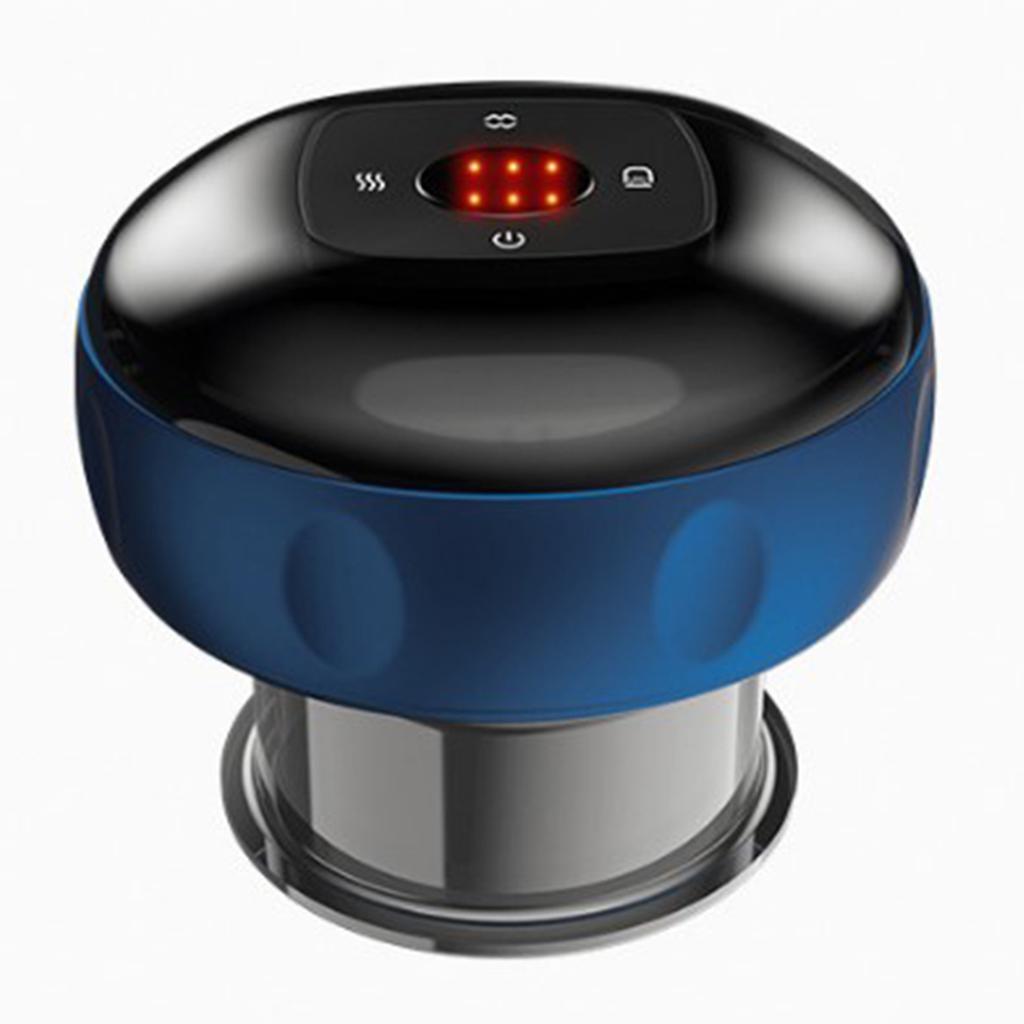 Электрический инструмент для скребков с подогревом, 6/12-уровневый интеллектуальный перезаряжаемый вакуумный баночный аппарат, многофункциональный инструмент для расслабляющего массажа