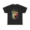 Men's and Women's T-shirts Popping Wine Bottles Graphic