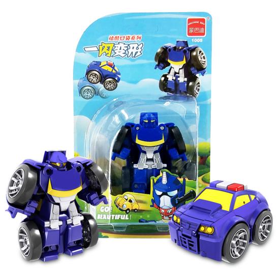 Mini Deformation Car Robot Transformable Inertia Truck Model Interactive Kid Toy
