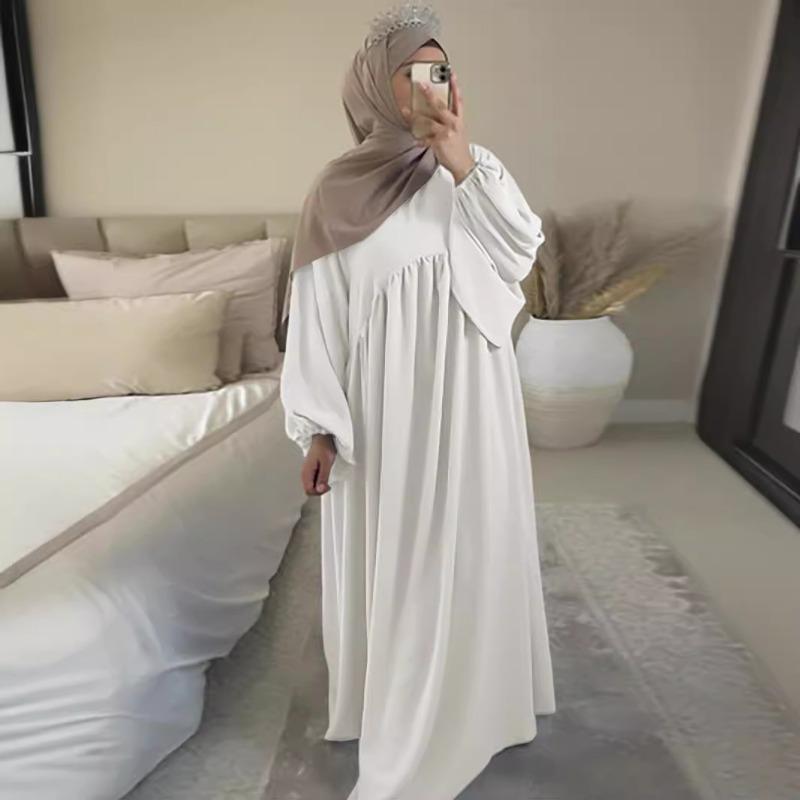 Женское платье-паранджа в стиле пэчворк, большое свободное платье-качели