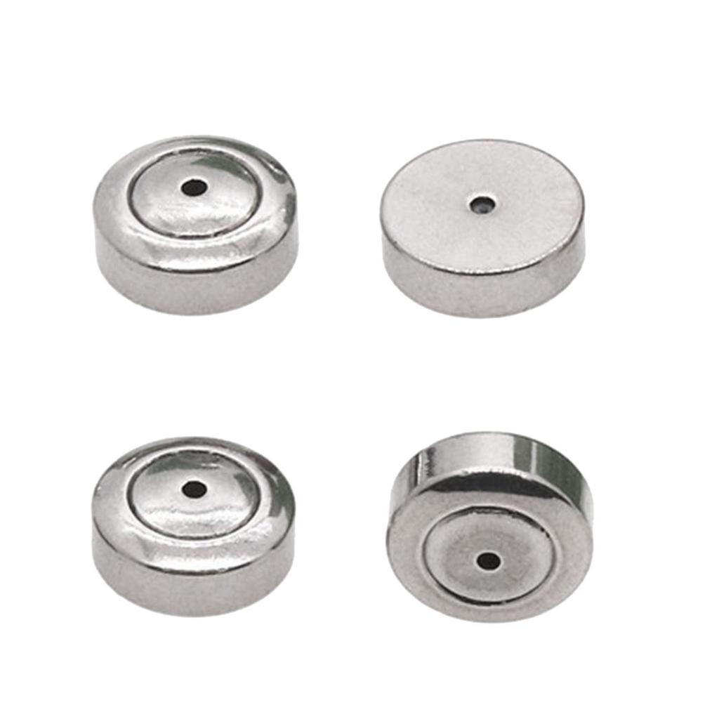Стопперы для серег из нержавеющей стали, заглушки, гайки для серег-пуссетов, фурнитура для изготовления ювелирных изделий, DIY аксессуары