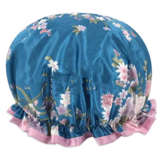 Simple Waterproof Dustproof Multifunctional Stretchy Thicken Women Hair Bonnet Hair Cover Shower