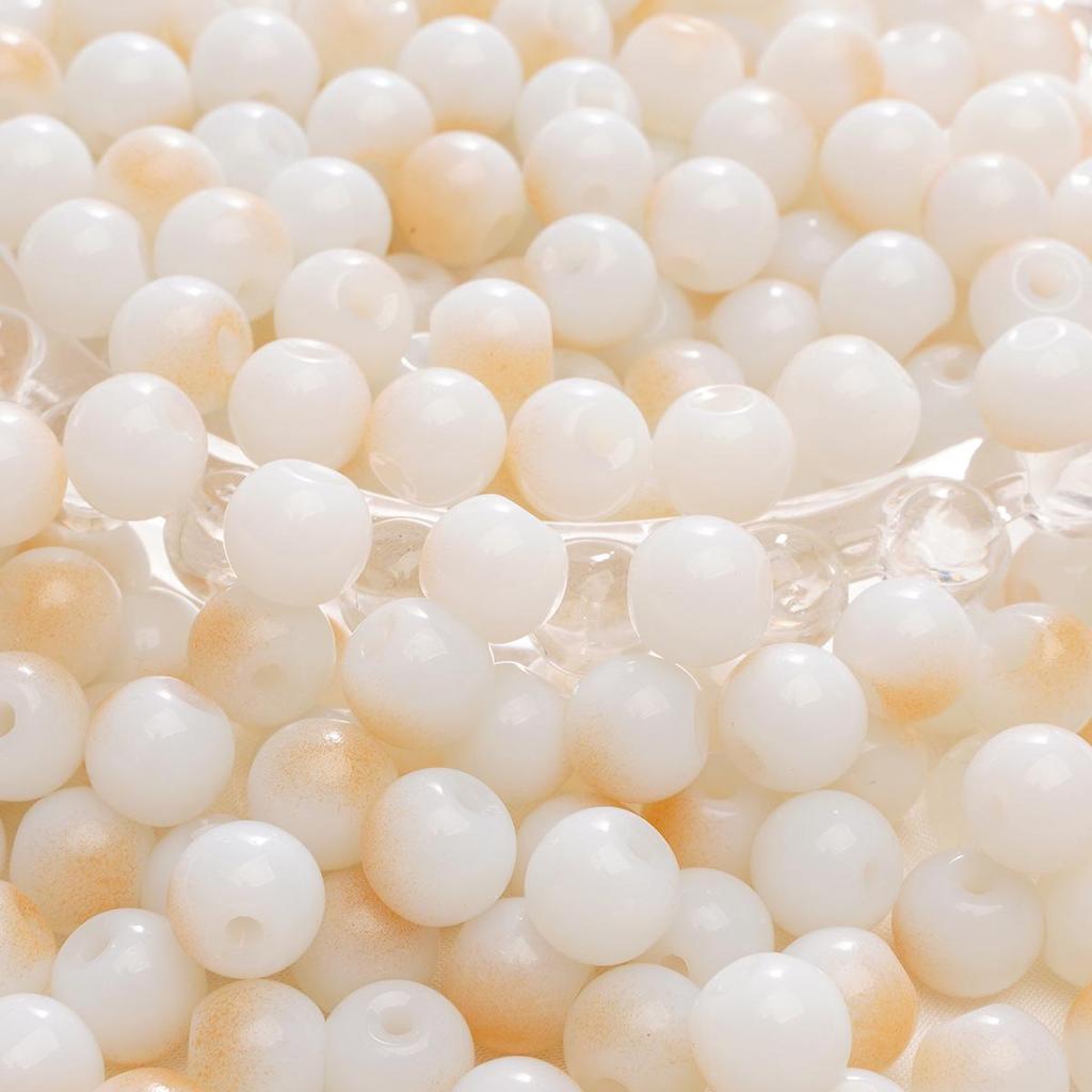 Браслет из стеклянных бусин «половина сахара» с пузырьками желе 8-10 мм - круглые свободные бусины для аксессуаров ручной работы