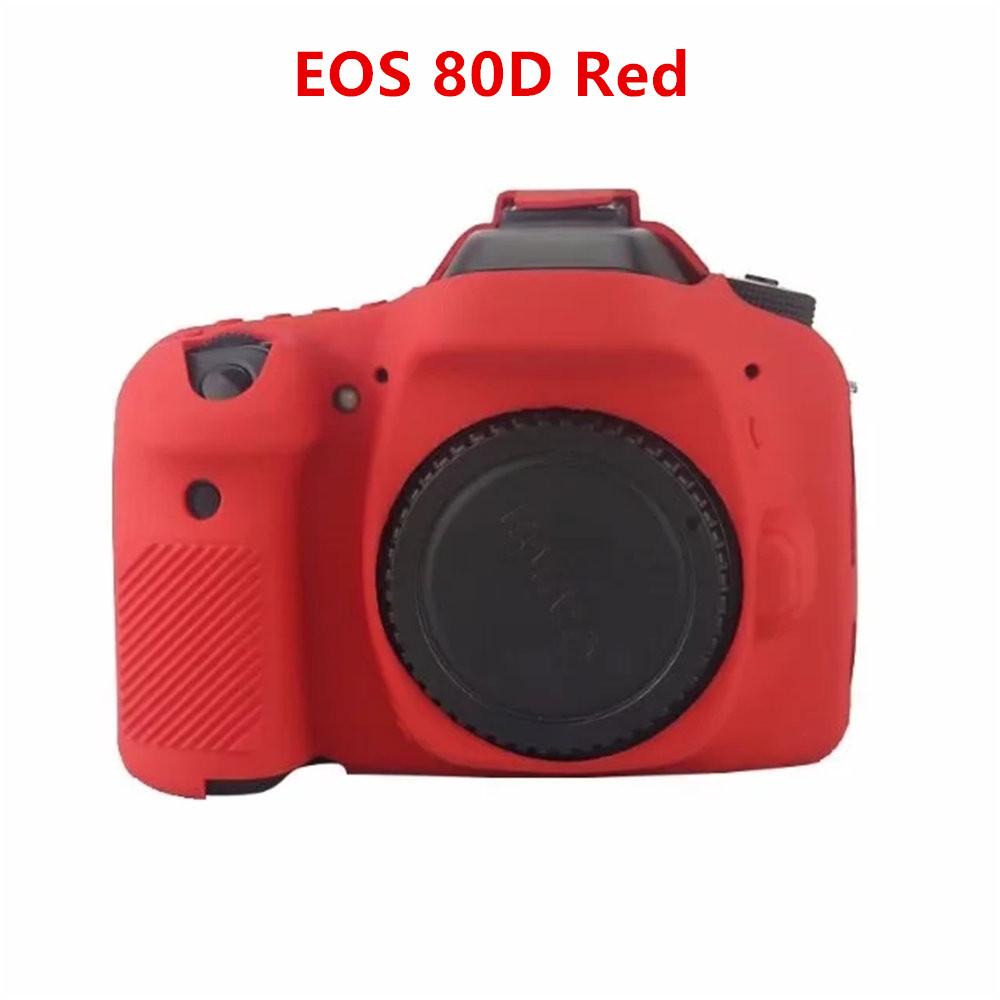 Мягкий силиконовый защитный чехол для корпуса камеры Canon EOS 5D2 5D3 5D4 6D 6D2 7D 7D2 750D 850D 80D 90D 800D 4000D 650D 700D 200D 250D
