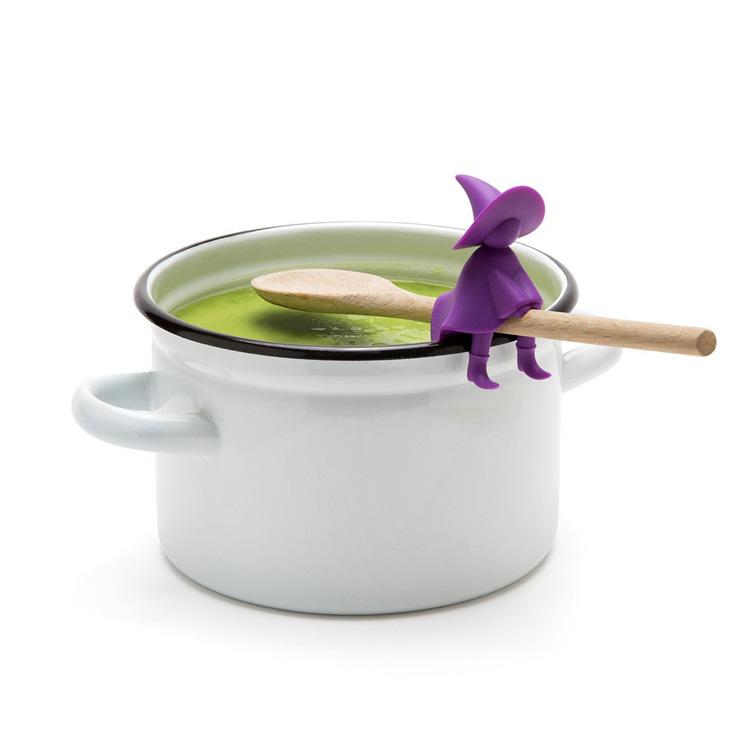 1шт держатель для крышки кастрюли термостойкий силиконовый против проливания фиксатор против перелива