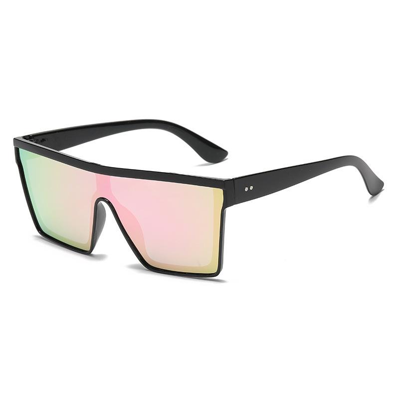 Female Goggles Uv400 Anti-Uv Shades Square Shape Sunglasses Square Uv400 Eyewear For Women'S Fashion Outdoor Eye Safety