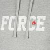 Nike Sweatshirts Men's Gray Hooded Moderate Regular (Unisex) Sweatshirts BQ6357 063