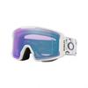 Oakley LINE MINER L White Camo Iced Iridium One Size Goggles, Frame/Prizm Lens,