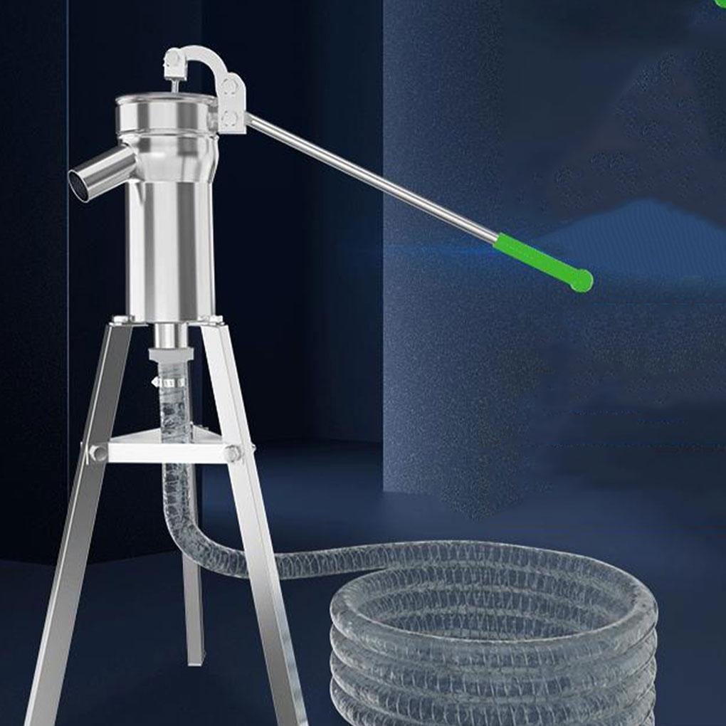 Надежный ручной насос для скважины с водой для легкого извлечения воды Легкий и удобный водяной насос из нержавеющей стали