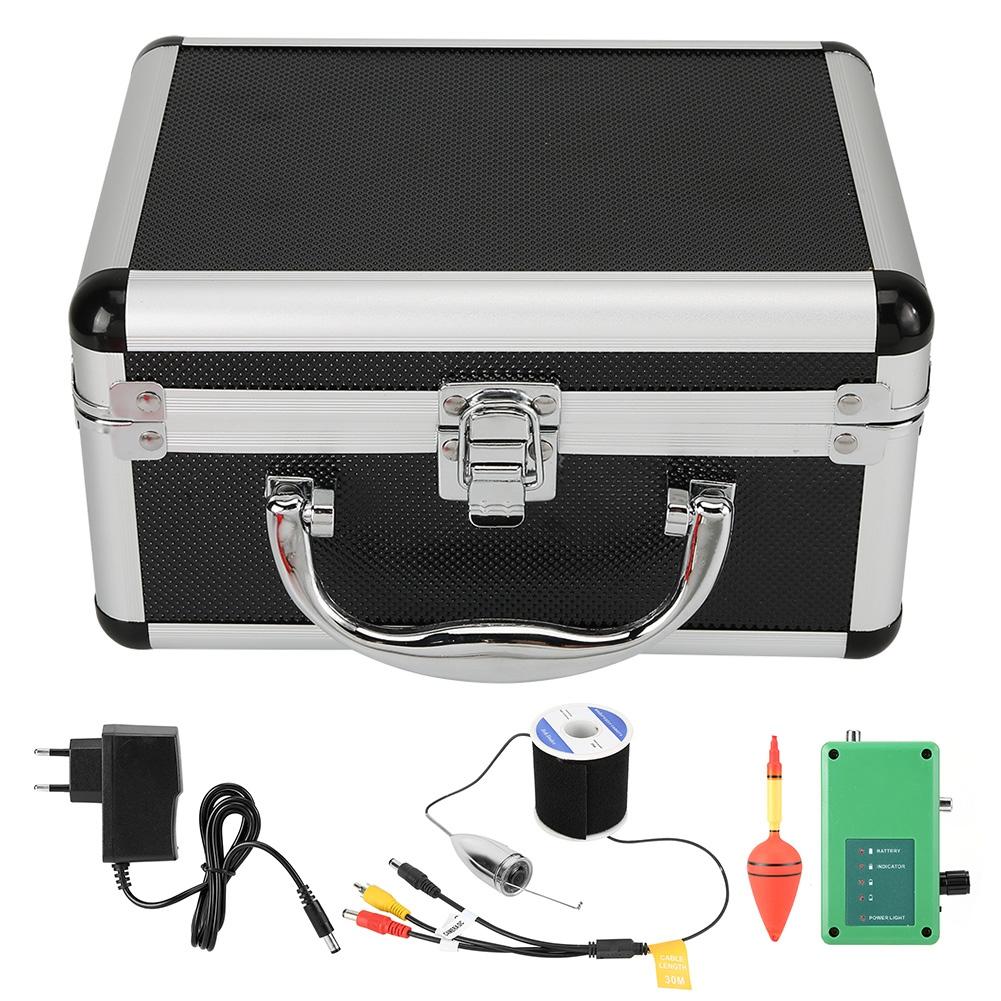 98.4ft 1000 TVL Underwater Camera Fish Finder 6LED IP68 Fishing Camcorder ( Plug )