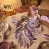 Набор для рукоделия из ткани «Цветочная фея», Пэчворк DIY, Многослойный швейный набор «Цветочная настенная декорация» для взрослых, причудливый декор для дома