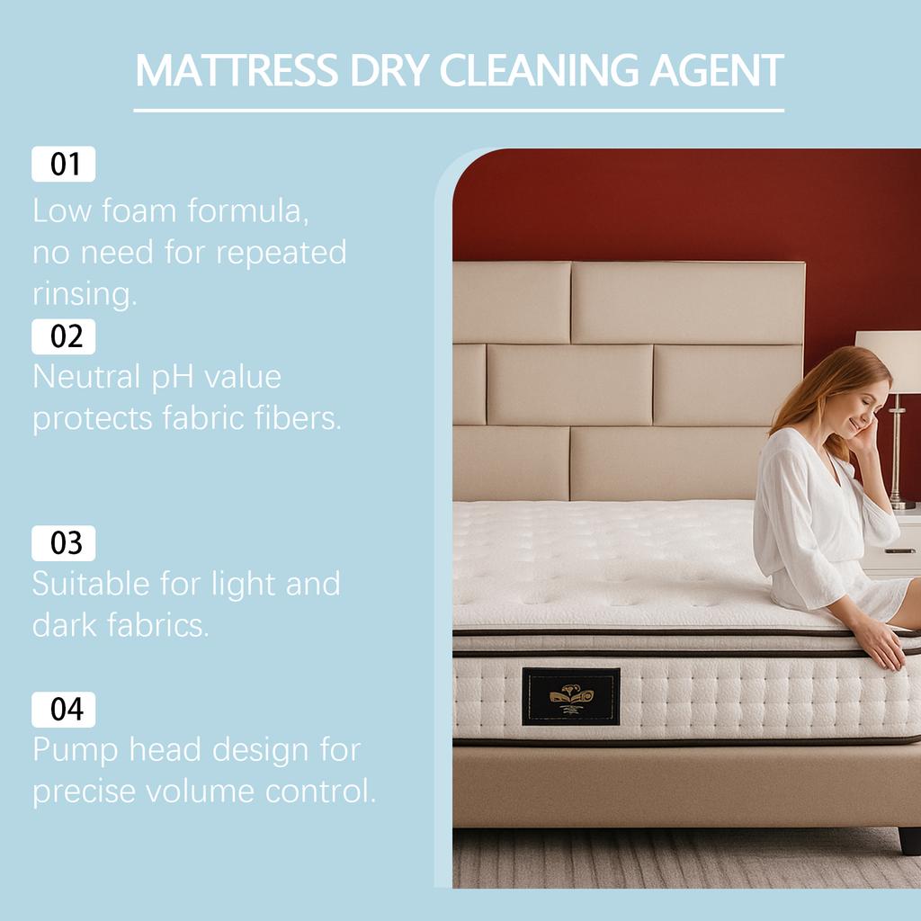 Dry Cleaning Foam Stain Remover Oil Yellow Spots Remove For Mattress Sofa Curtain Upholstery Care Multi Purpose Fabric Cleaner