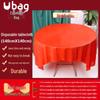 Ubag Одноразовые круглые скатерти из пластика, 50 штук