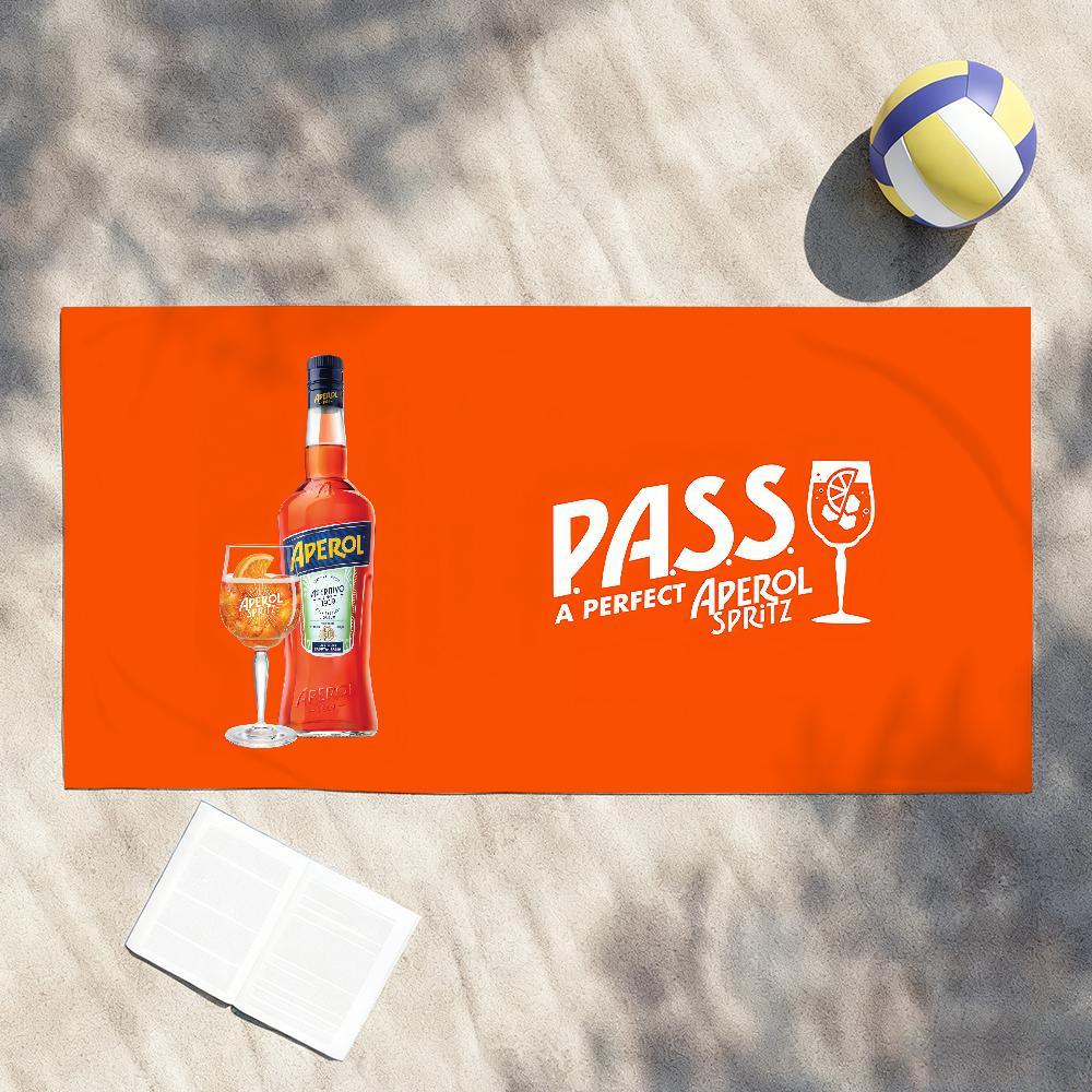 A-Aperol-Spritz Крутое Модное Полотенце Душ Сауна Путешествия Спа Быстросохнущее Аксессуары для Тренажерного Зала Мягкое Большое Пляжное Полотенце