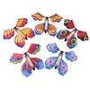 5/10pcs Magic Flying Wind Up Butterfly Toy For Birthday Greeting Card Wedding Prank