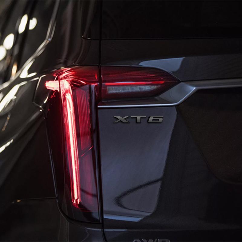Bright Black Metal Car Rear Trunk Emblem Badge For Cadillac CT4 CT5 CT6 XT4 XT5 XT6 CTS XTS ATS SRX SRX4 ATSL AWD 25T 28T 40T cnkym77