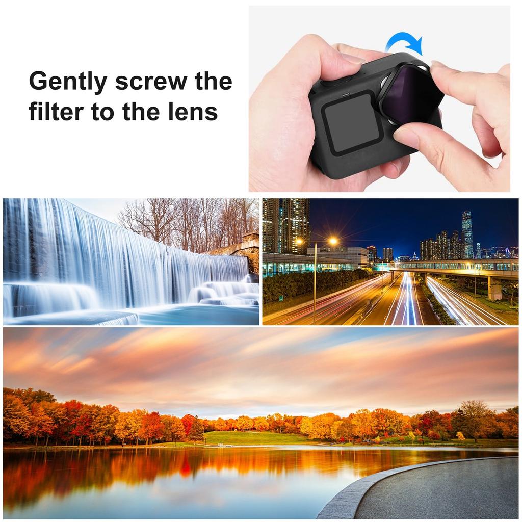 ND Lens Filter Double Sided Multilayer Coating ND Filter for Camera