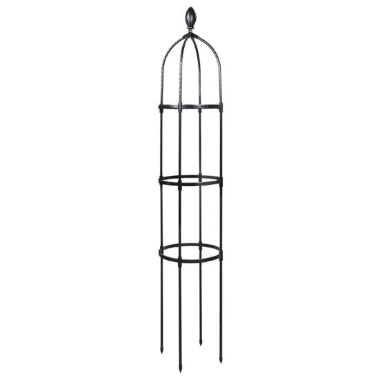 Металлическая решетка для растений, садовый обелиск, решетка для вьющихся растений, опорная рама, простая сборка, вертикальная решетка для вьющихся растений и цветов, дворовое искусство