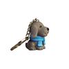 Cute Dog Scarf Pendant Keychain Car Bag Wallet Key Ring Gift Accessory