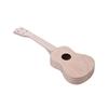 21 Inches Unfinished DIY Ukulele Ukelele Uke Kit Basswood Body & Neck Plastic Fingerboard & Bridge Nylon String for
