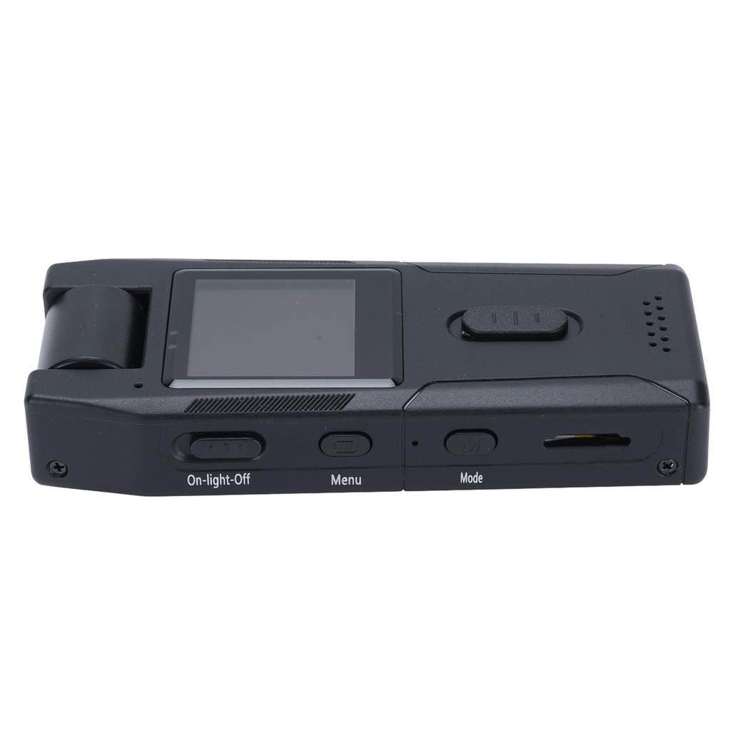 Body Mounted Camera 1.3inch Color Screen 120 Deg Wide Angle Portable HD 1080P Wearable Thumb Camera