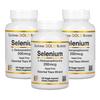 California Gold Nutrition Селен без дрожжей 200 мкг Овощные капсулы 180 таблеток 3 шт.