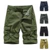 Мужские повседневные цветные карманные пляжные рабочие брюки-карго на открытом воздухе, шорты, брюки