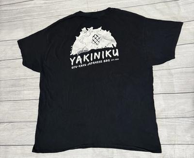 Gyu Kaku Yakiniku Японское Барбекю BBQ Графическая Футболка Редкий Дизайн Размер XL