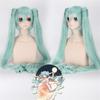 28 Colors Miku Cosplay Wig Long Heat Resistant Synthetic Hair Clip Ponytails Wigs + Wig Cap
